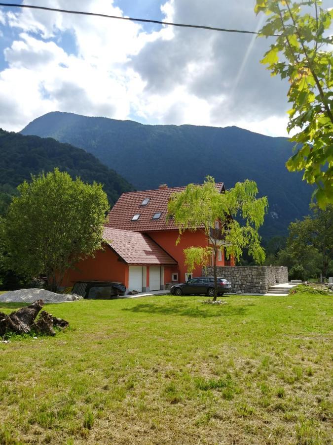 Pocitniska Hisa Nad Soco Villa Bovec Exterior photo